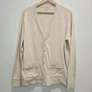 J. Crew Off-White Cardigan Sweater